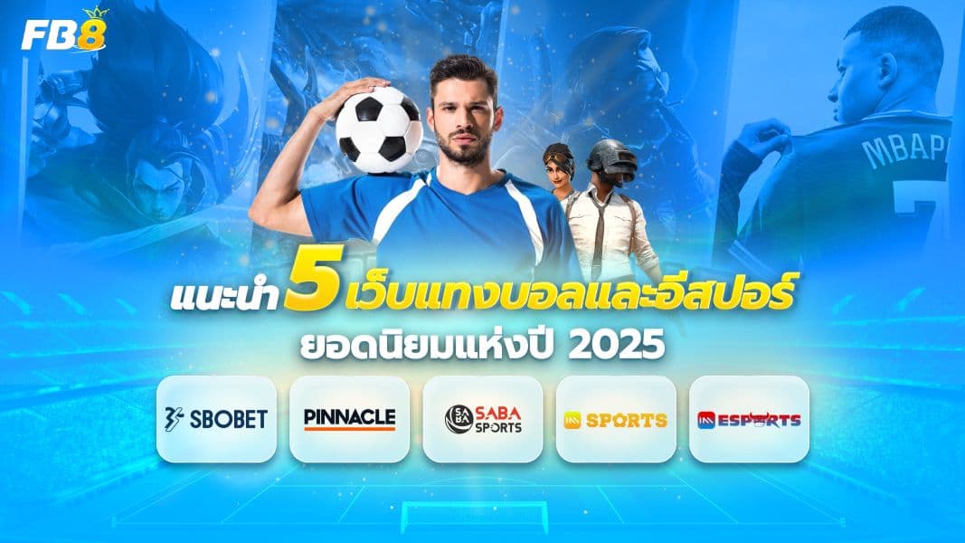รีวิว 5 อันดับ เว็บแทงบอลที่ดีที่สุด 2025 | เลือกเว็บไหนดี? จบในที่เดียว